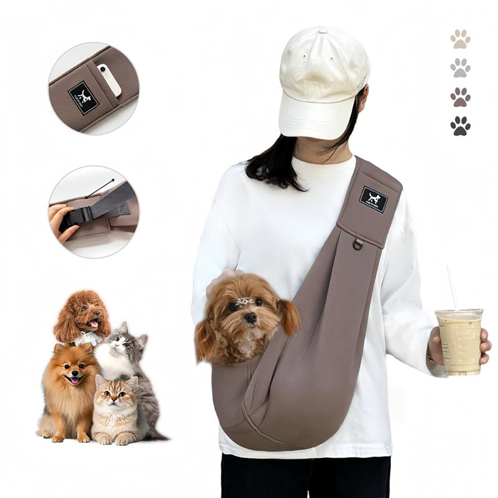Pet Supplies For Dogs - กระเป๋าใส่สัตว์เลี้ยงแบบสะพายไหล่ สะดวกสบายสำหรับสุนัขและแมว พกพาสะดวกสำหรับการเดินทางกลางแจ้ง