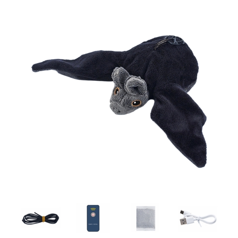 Interactive Cat Toy - รีโมทคอนโทรล Flapping Bird แมวไล่ของเล่น Interactive ชาร์จ