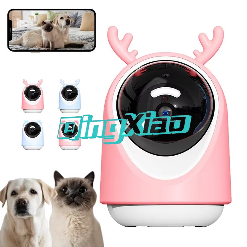 Interactive Cat Toy - กล้องสัตว์เลี้ยง 5G พร้อมระบบ AI จดจำภาพ ติดตามอัตโนมัติ