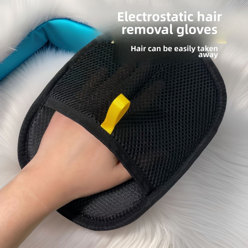 Pet Grooming Glove - ที่มีประสิทธิภาพสัตว์เลี้ยงผมทําความสะอาดถุงมือ Depilation แปรงเครื่องมือสําหรับสุนัข Cat Grooming แปรงนุ่มขจัดขนจากโซฟาพรม