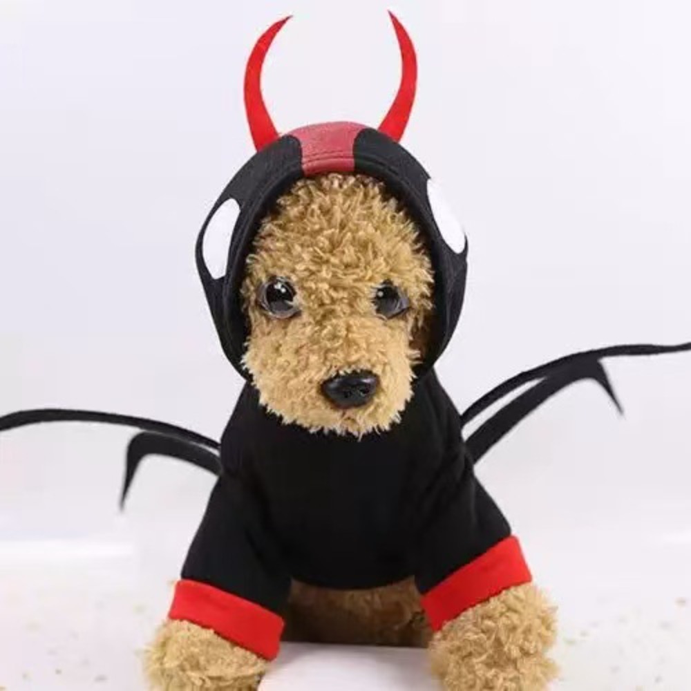 Pet Supplies For Dogs - ฮาโลวีนตลกเสื้อผ้าสัตว์เลี้ยงสุนัขแมวเสื้อผ้าอุปกรณ์แมงมุมรูปแบบสัตว์เลี้ยงเครื่องแต่งกาย