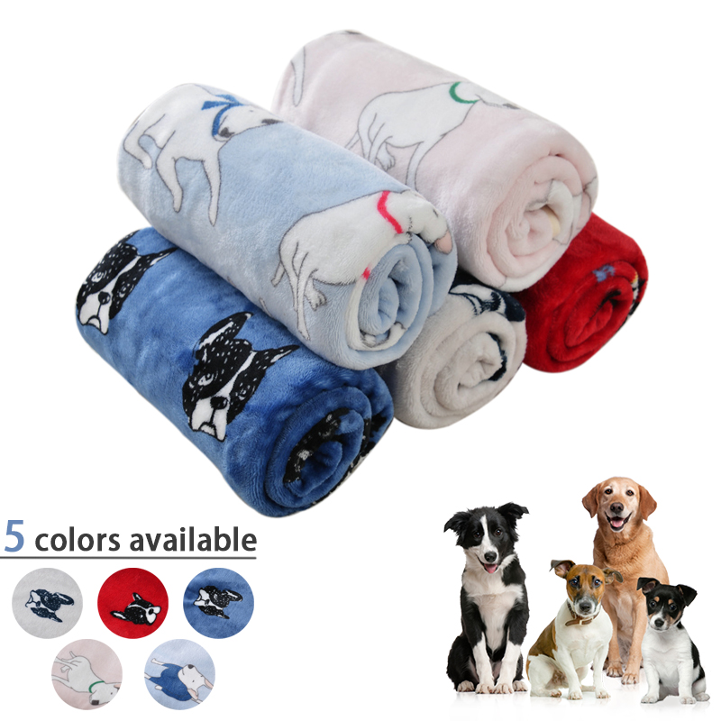 Pet Supplies For Dogs - Soft Flannel สุนัขผ้าห่มสัตว์เลี้ยง Sleeping Pad แมวสุนัข