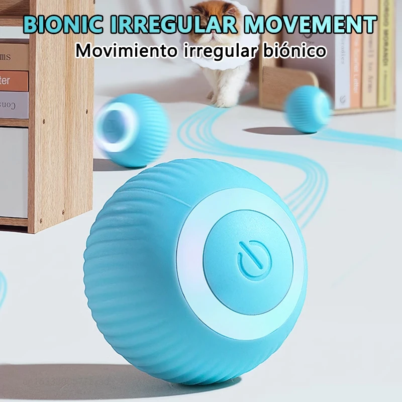 ลูกบอลแมวอัจฉริยะ ของเล่นแมวอิ - Interactive Cat Toy บทวิจารณ์และราคา