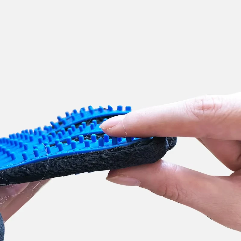 ถุงมือสัตว์เลี้ยง Cat Grooming - Pet Grooming Glove บทวิจารณ์และราคา