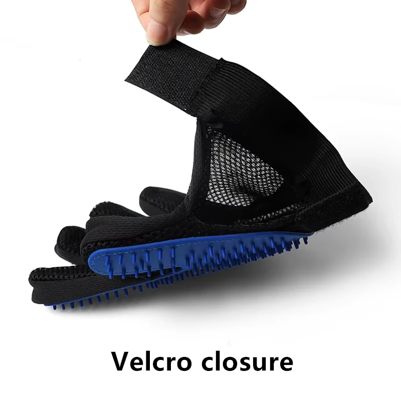 ถุงมือสัตว์เลี้ยง Cat Grooming - Pet Grooming Glove บทวิจารณ์และราคา
