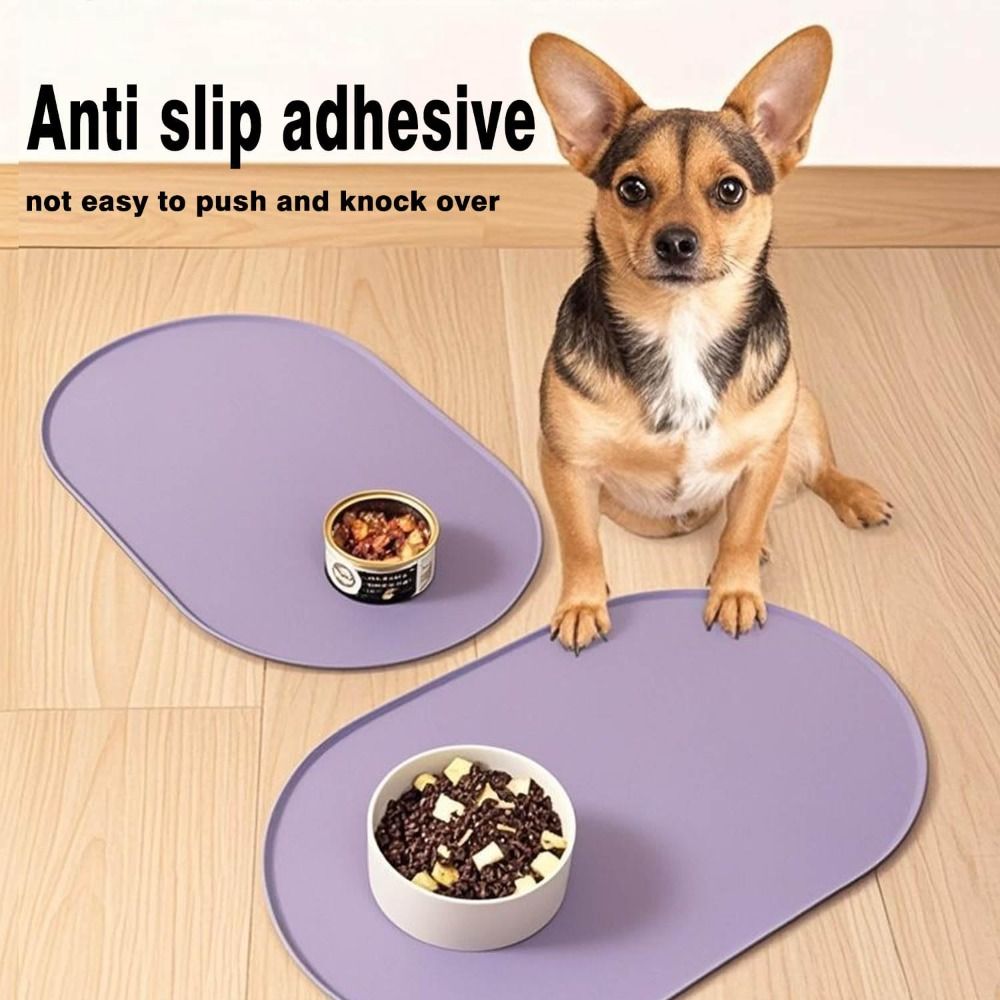 แผ่นรองอาหารสัตว์เลี้ยงซิลิโคน - Pet Supplies Is Food บทวิจารณ์และราคา