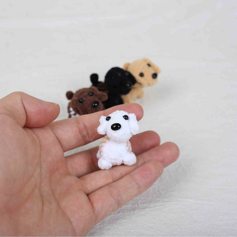 พวงกุญแจโครเชต์รูปสุนัขตัวเล็ก - Pet Supplies For Dogs บทวิจารณ์และราคา