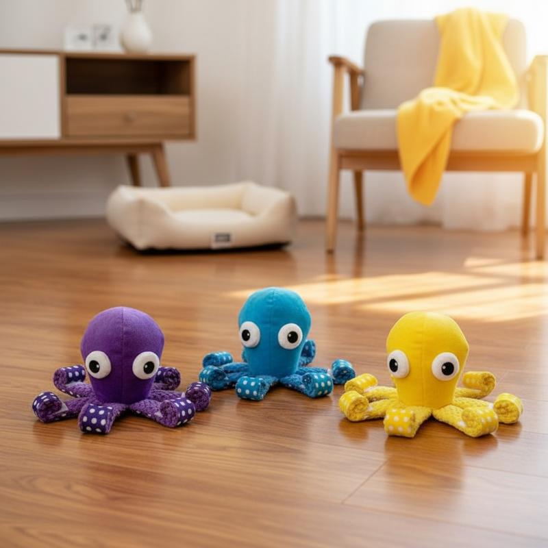 ของเล่นสัตว์เลี้ยงรูปปลาหมึก ไ - Interactive Cat Toy บทวิจารณ์และราคา