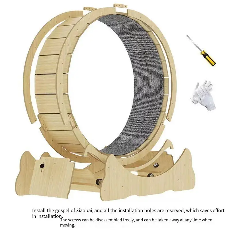 ล้อวิ่งออกกำลังกายสำหรับแมว ขอ - Interactive Cat Toy บทวิจารณ์และราคา