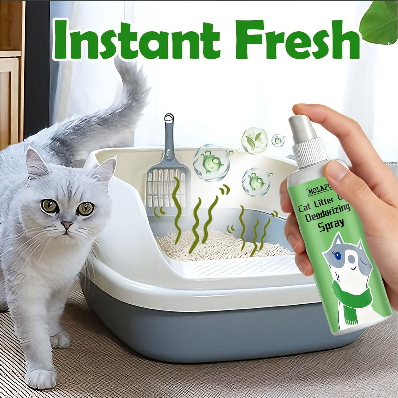 สเปรย์ดับกลิ่นทรายแมว - น้ำยาด - Cat Litter Mat บทวิจารณ์และราคา