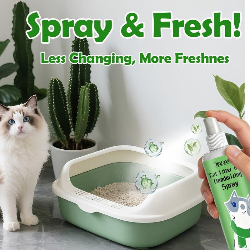 สเปรย์ดับกลิ่นทรายแมว - น้ำยาด - Cat Litter Mat บทวิจารณ์และราคา