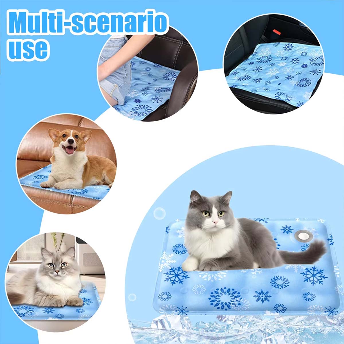 แผ่นรองสัตว์เลี้ยงสำหรับฤดูร้อ - Pet Supplies For Dogs บทวิจารณ์และราคา