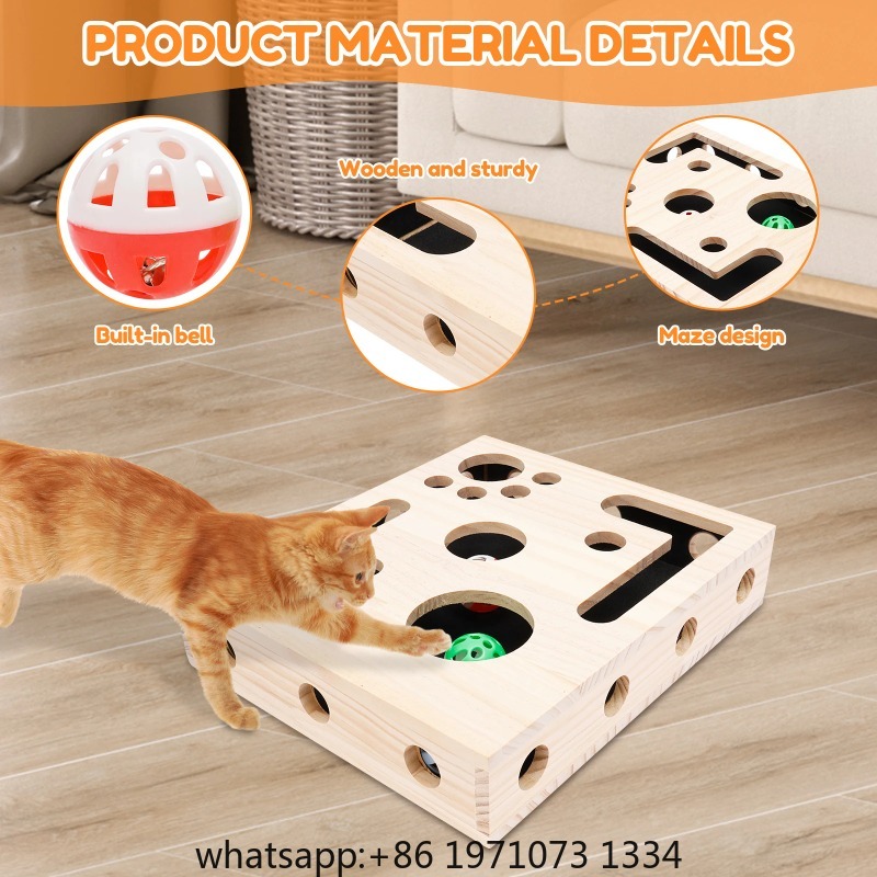 กล่องของเล่นตะไบเล็บแมวพร้อมลู - Interactive Cat Toy บทวิจารณ์และราคา