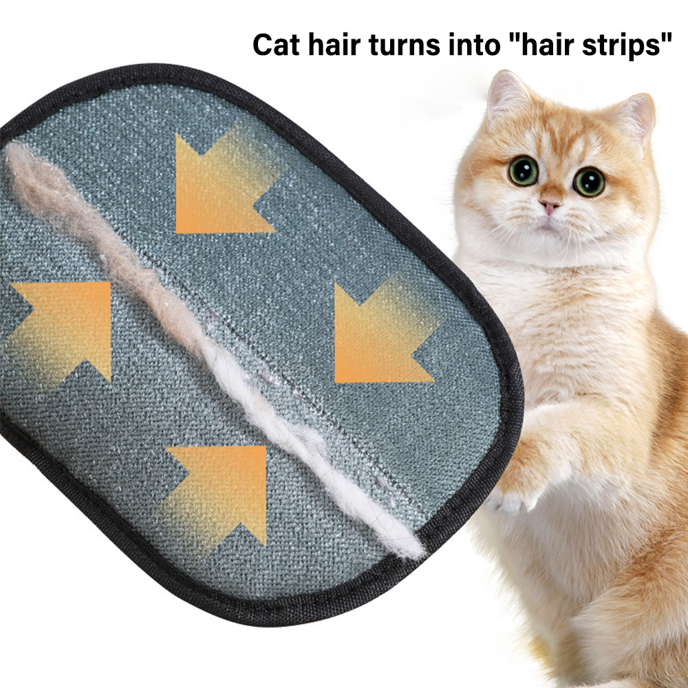 ถุงมือกรูมมิ่งสัตว์เลี้ยง แปรง - Pet Grooming Glove บทวิจารณ์และราคา