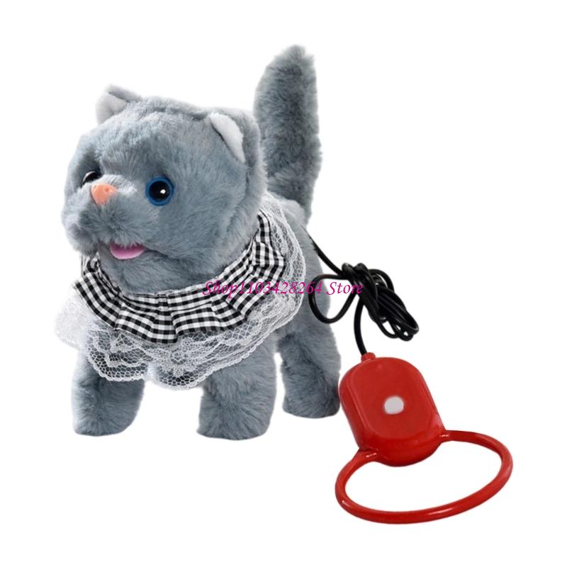 เสียงเปิดใช้งานแมวเดินตุ๊กตาสั - Interactive Cat Toy บทวิจารณ์และราคา