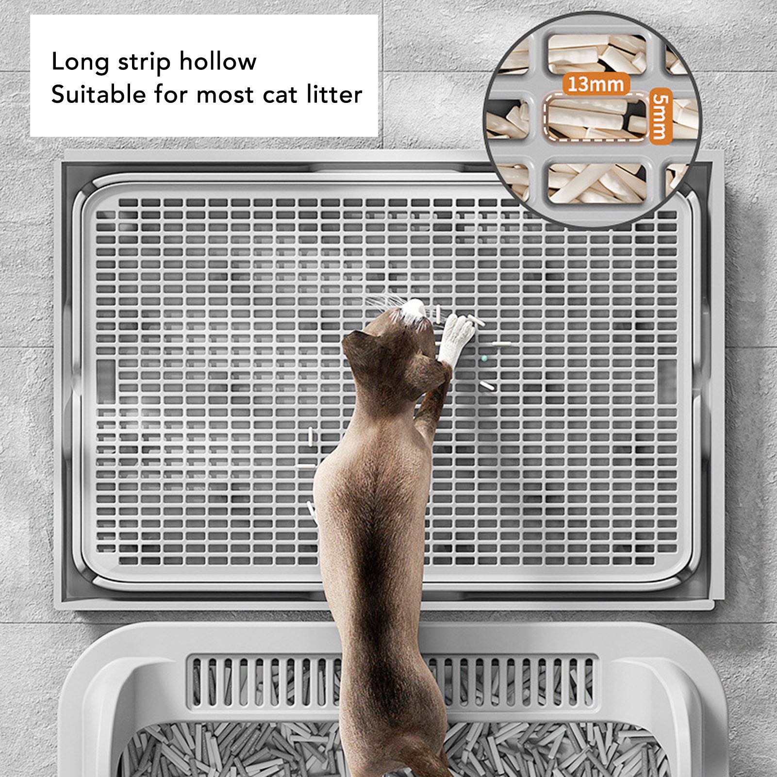 แผ่นดักทรายแมว แผ่นรองทรายแมว  - Cat Litter Mat บทวิจารณ์และราคา