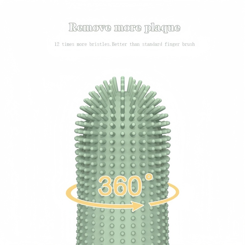 360 °   แปรงสีฟันนิ้วสำหรับทำค - Pet Supplies Is Food บทวิจารณ์และราคา