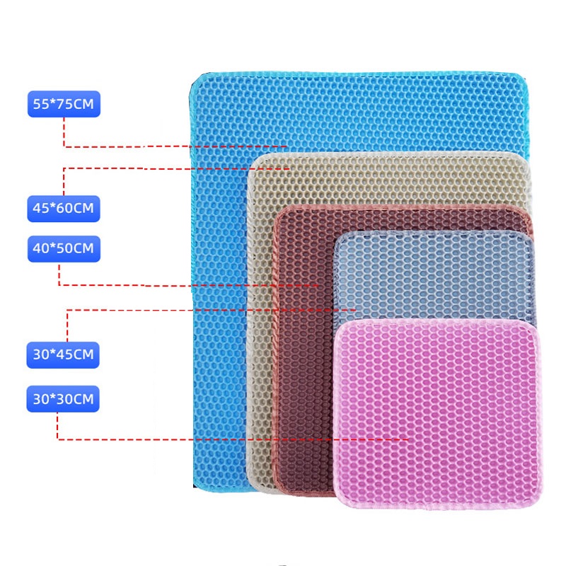 Litter Box Mat Litter Cat Sand - Cat Litter Mat บทวิจารณ์และราคา