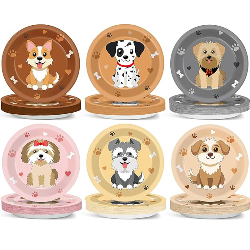 จานกระดาษลายการ์ตูนสุนัขสำหรับ - Pet Supplies For Dogs บทวิจารณ์และราคา